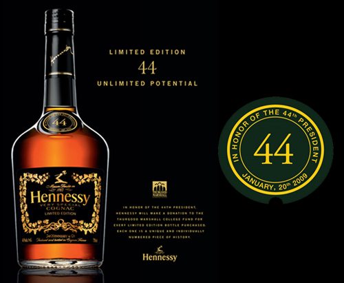 Hennessy Cognac 'In Honor of the 44th President' Limited Edition VS.