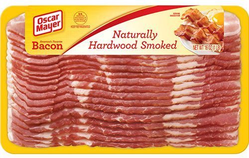 bacon package label